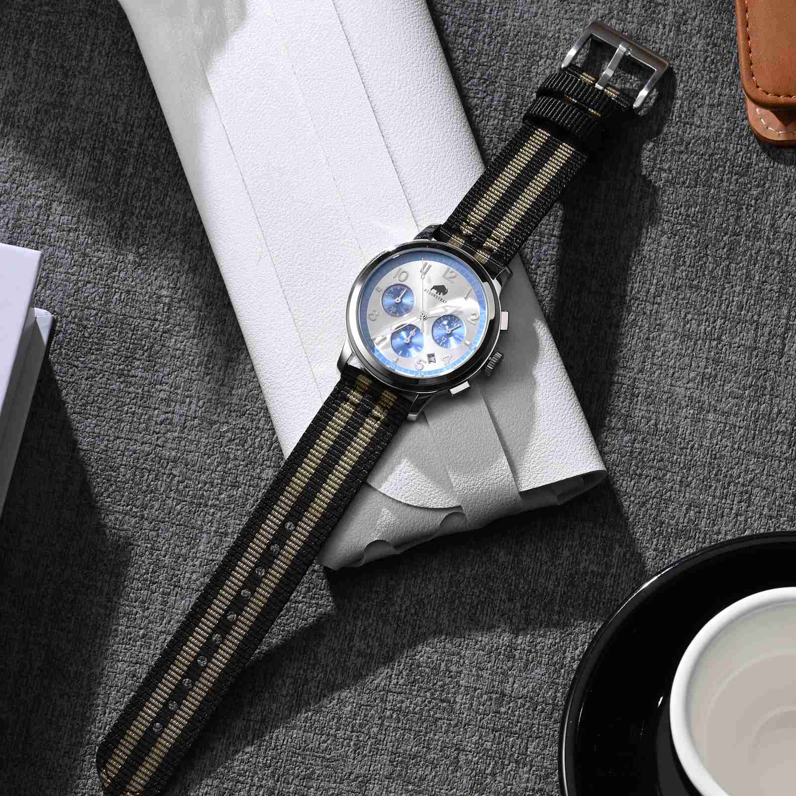 BISONAstroP-Bracelet de montre - Suede Strap Watch avis et prix