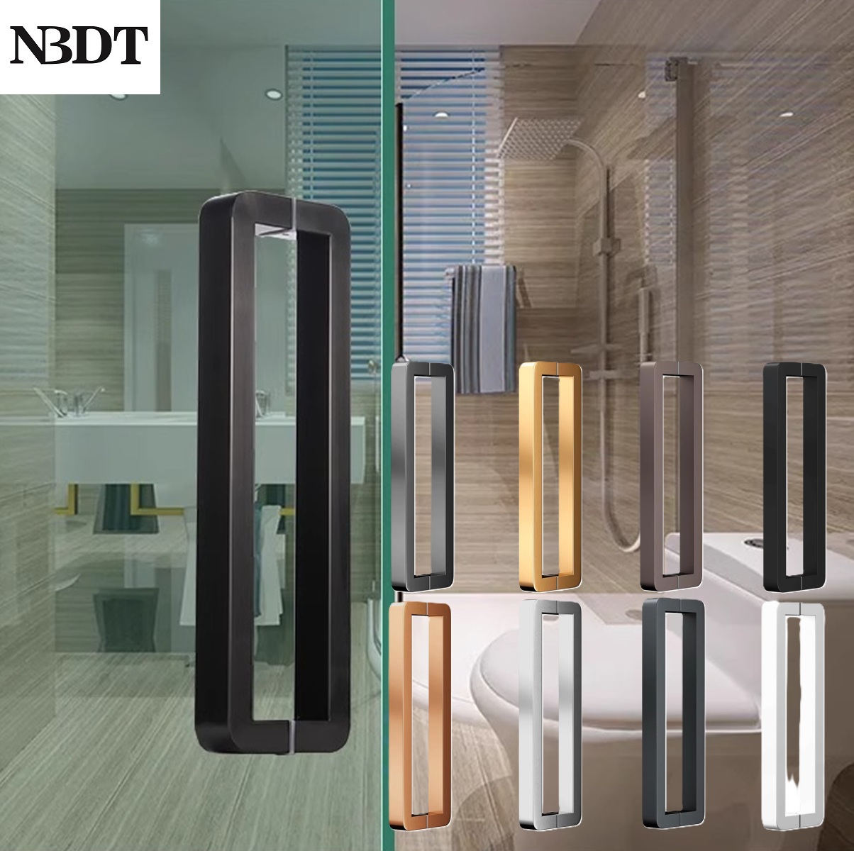 1 pièce Poignée de porte en ac - Curved Spring Bar avis et prix