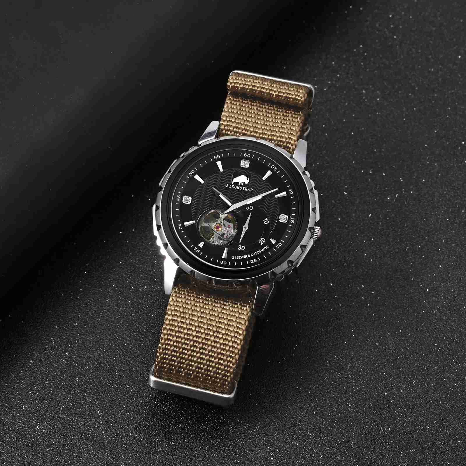 BISONSTRAP Bracelet de montre  - Suede Strap Watch avis et prix